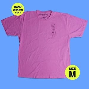 Pink Panther Tee (HAND DRAWN 1 of 1)